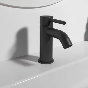 Ideal Standard Ceraline Single Lever Basin Mixer in Silk Black - BD136XG