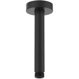 Ideal Standard Idealrain Ceiling Arm 150 mm in Silk Black - B9446XG