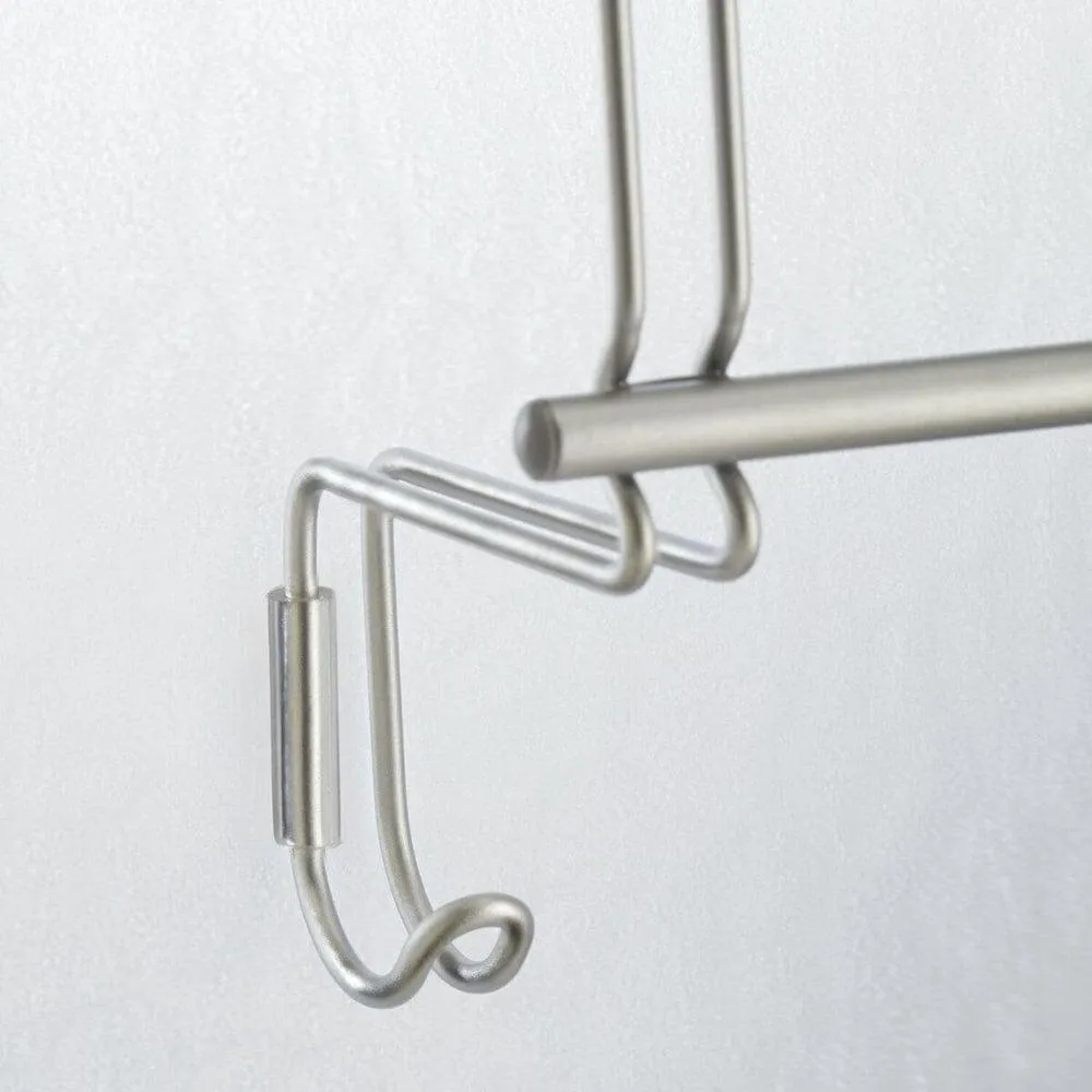 iDesign Neo 3 Rail Expandable Over Door Towel Rack