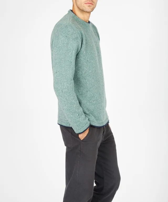 IE ROUNDSTONE SWEATER - OCEAN MIST