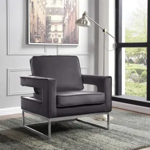 IFDC Fauteuil d'appoint fixe en tissu IF 6850