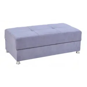 IFDC Pouf en tissu avec rangement IF-9471