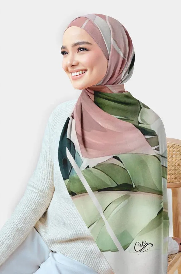 Ignacia Printed Chiffon Hijab