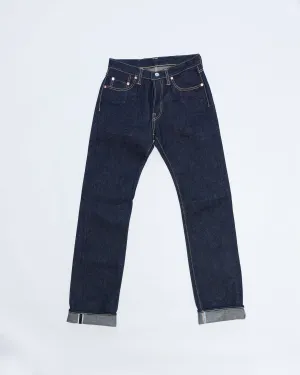 IH-634S-19L - 19oz Left Hand Twill Selvedge Denim Straight Cut Jeans - Indigo