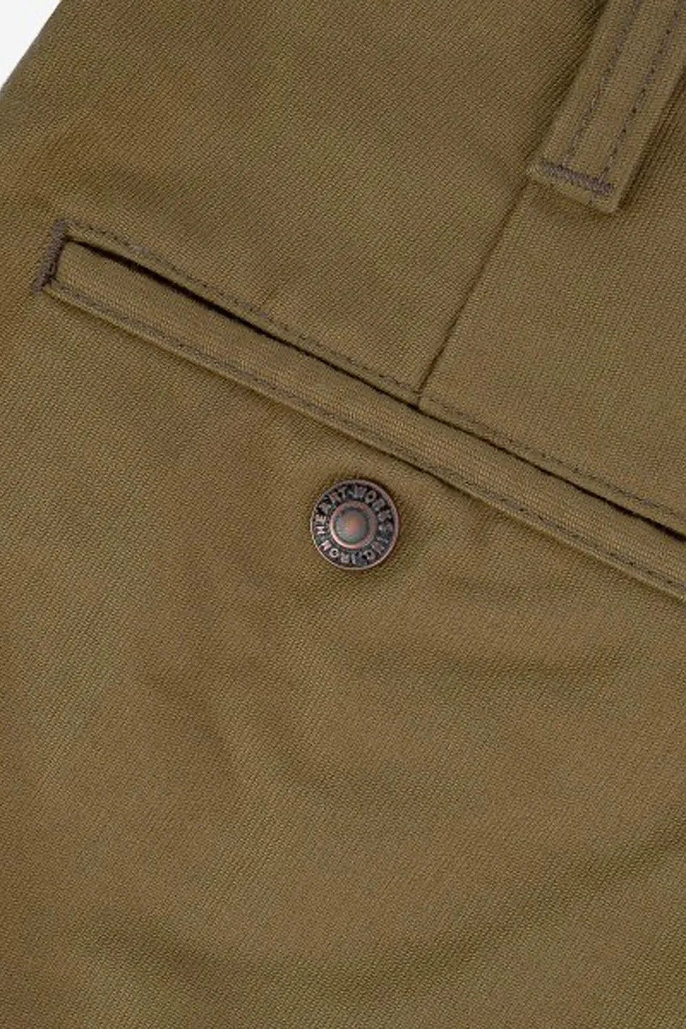 IH-720-KHA - 11oz Cotton Whipcord Work Pants - Khaki