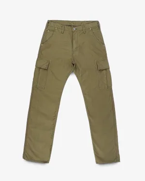 IH-738-KHA Whipcord Cargo Pants - Khaki