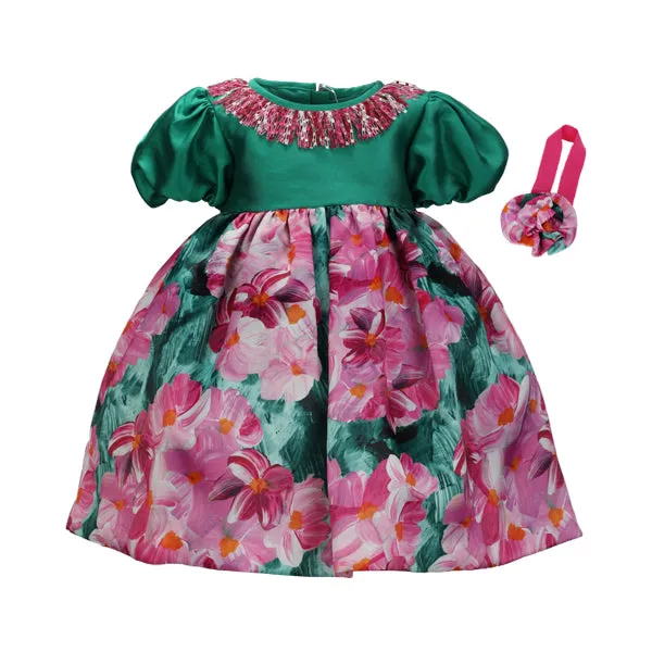 ILETIMONI DRESS WITH HAIRBOW