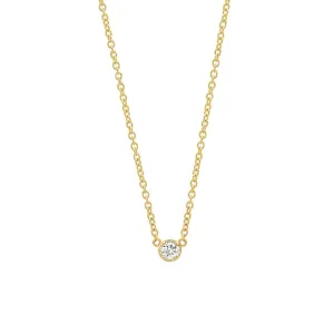 Illusion Set Diamond Necklace