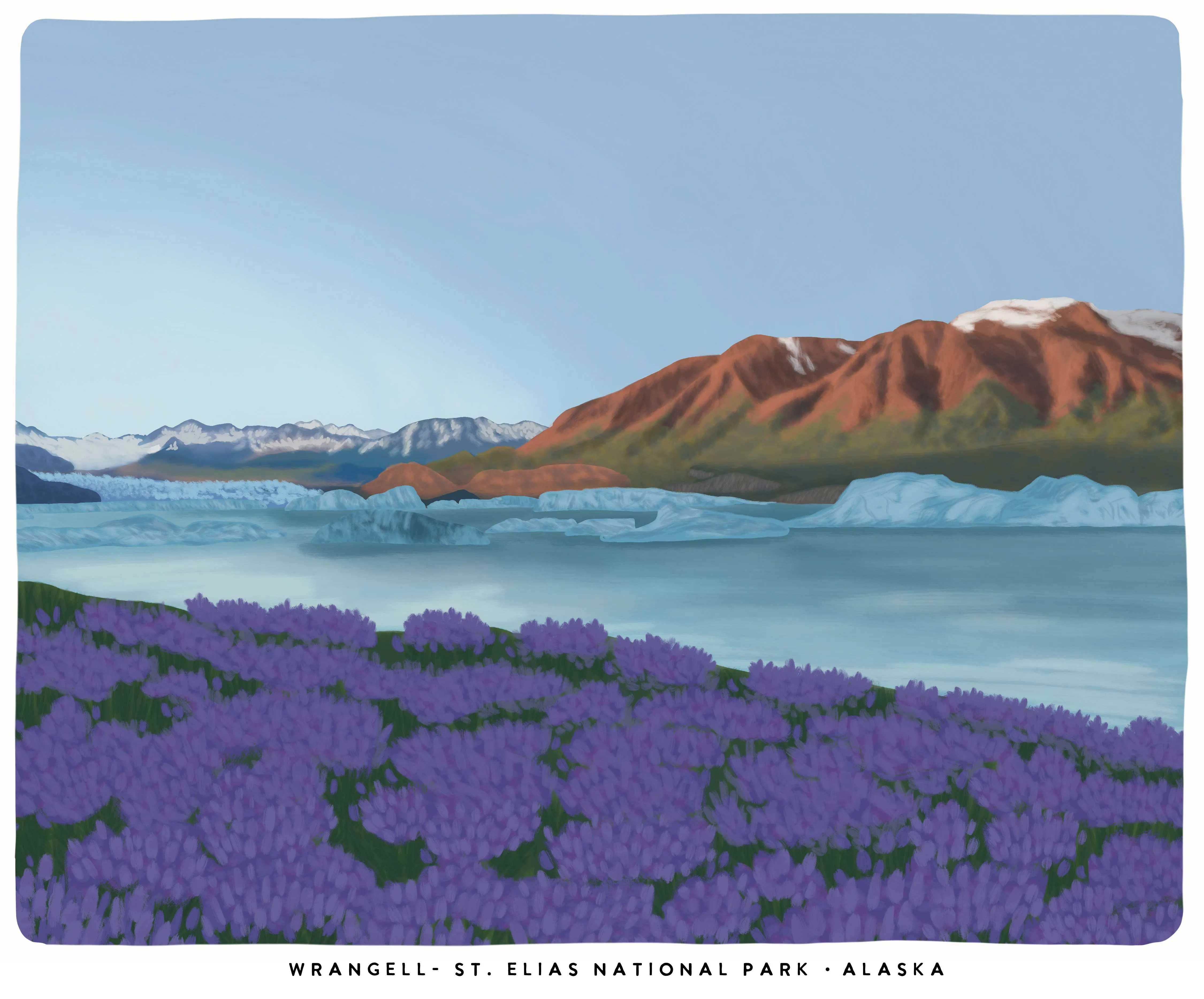 Illustrated National Park Prints