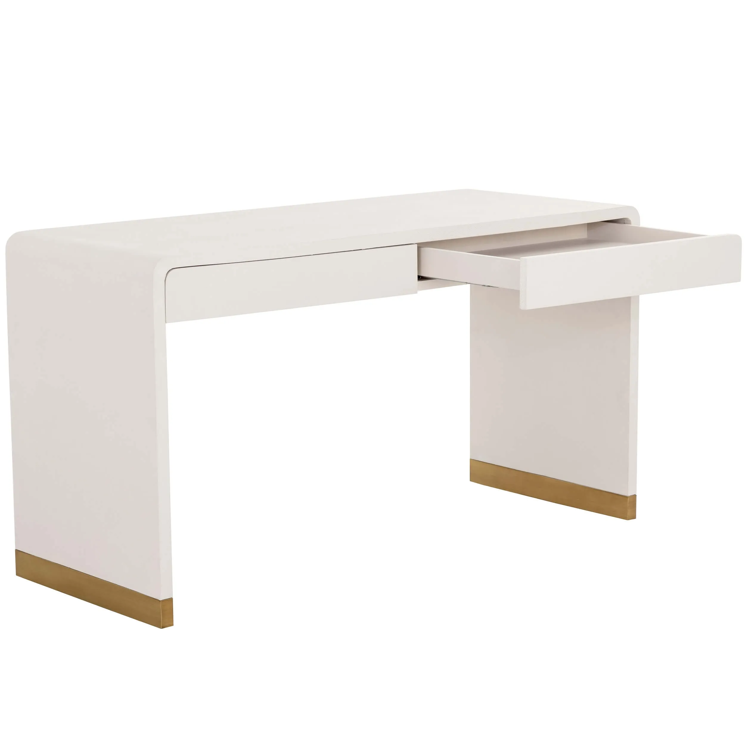 Ilona Desk, Oyster Shagreen