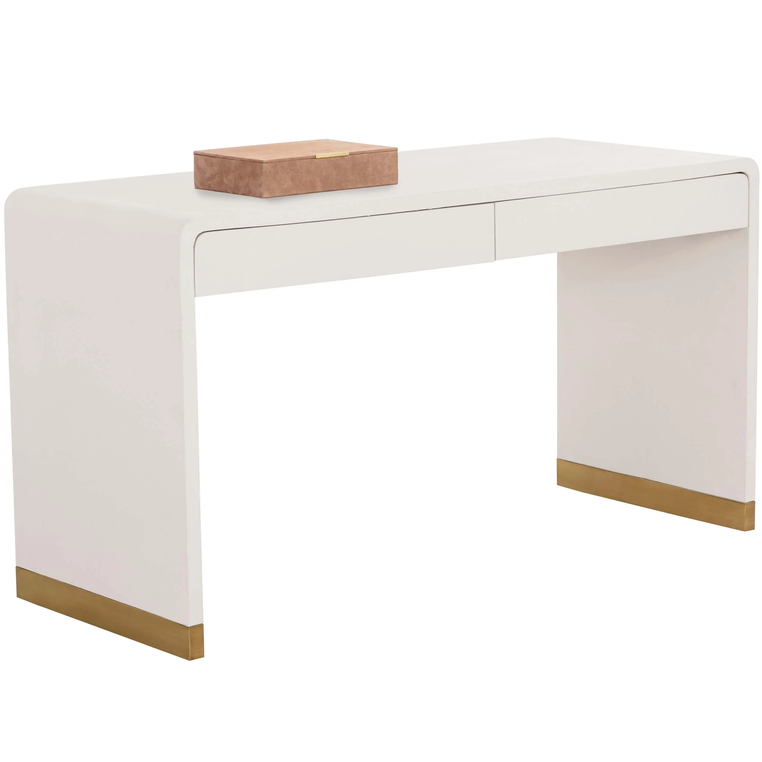 Ilona Desk, Oyster Shagreen