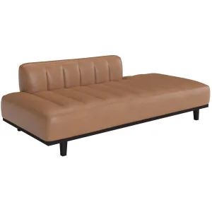 Ilyana Leather Daybed, Aline Butternut