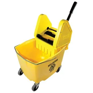 Impact Steel Downpress Wringer and Bucket Combo-Yellow