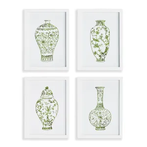 IMPERIAL PETITE PRINTS, SET OF 4 BY NAPA HOME & GARDEN