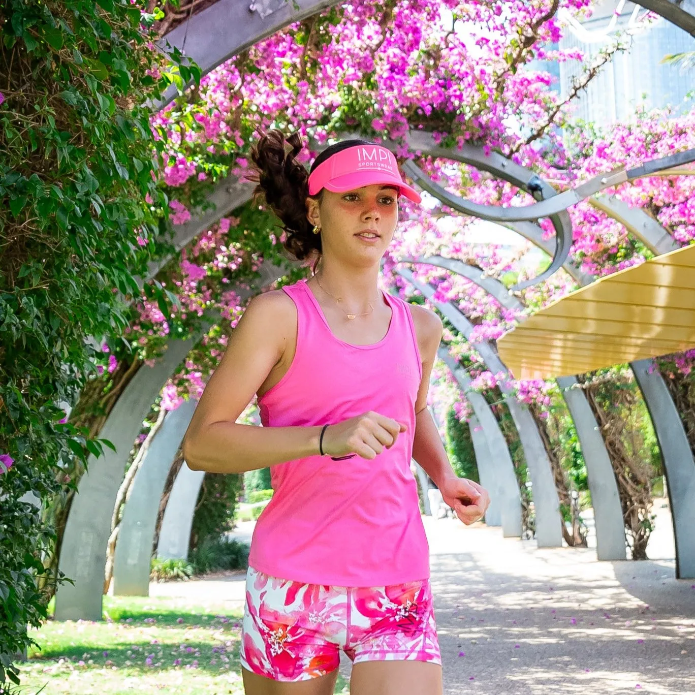 IMPI Fitted Running Singlet - Fuchsia