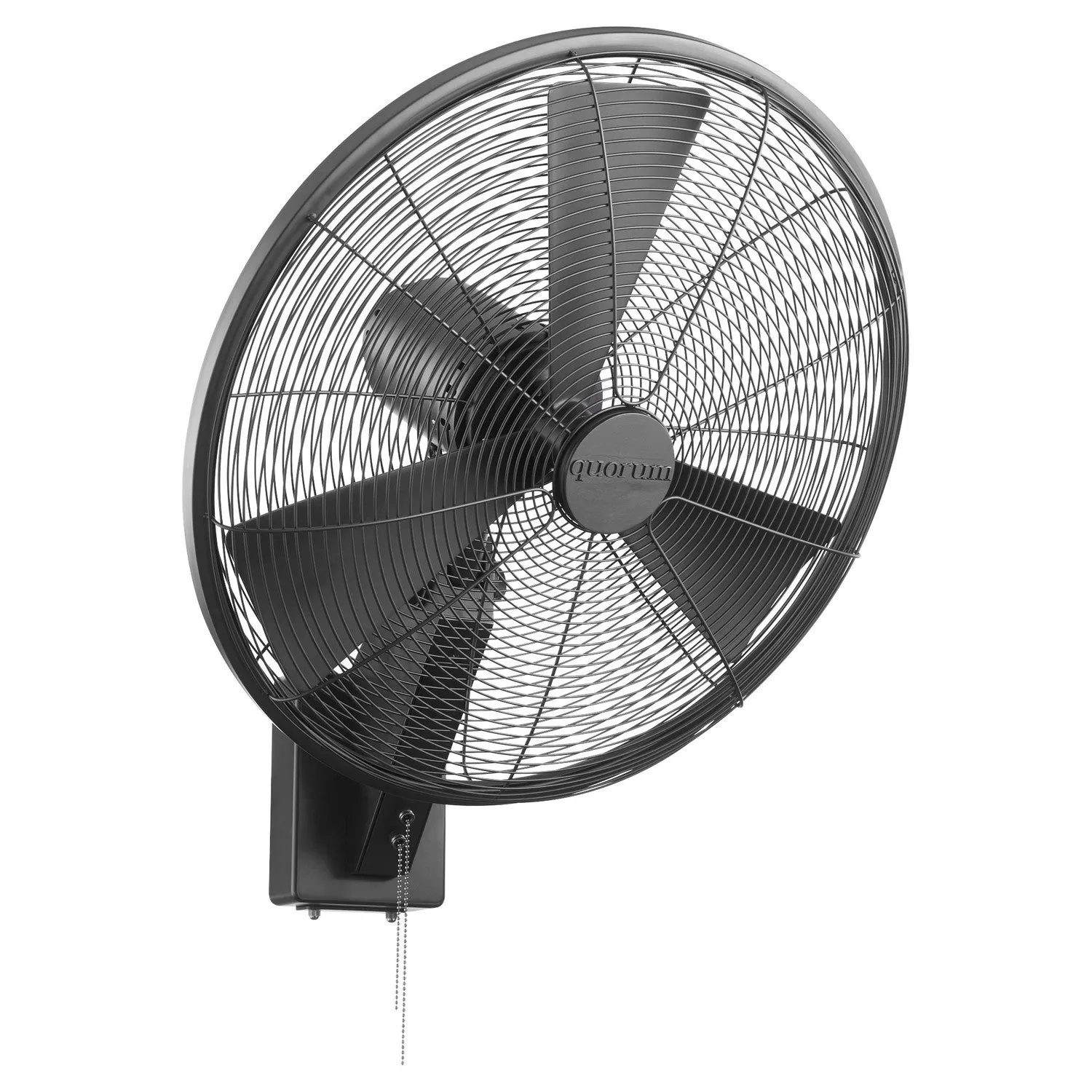 Impulse Traditional Patio Fan in Matte Black