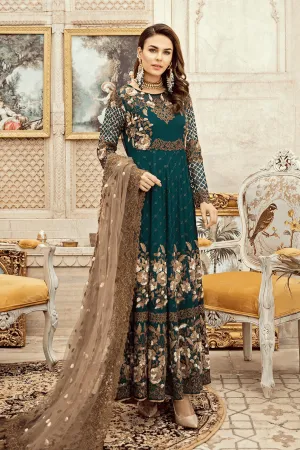 Imrozia Kaavish-E-Musavvir Luxury Chiffon Collection 2019 – 809 Taloo-e-Zumurd