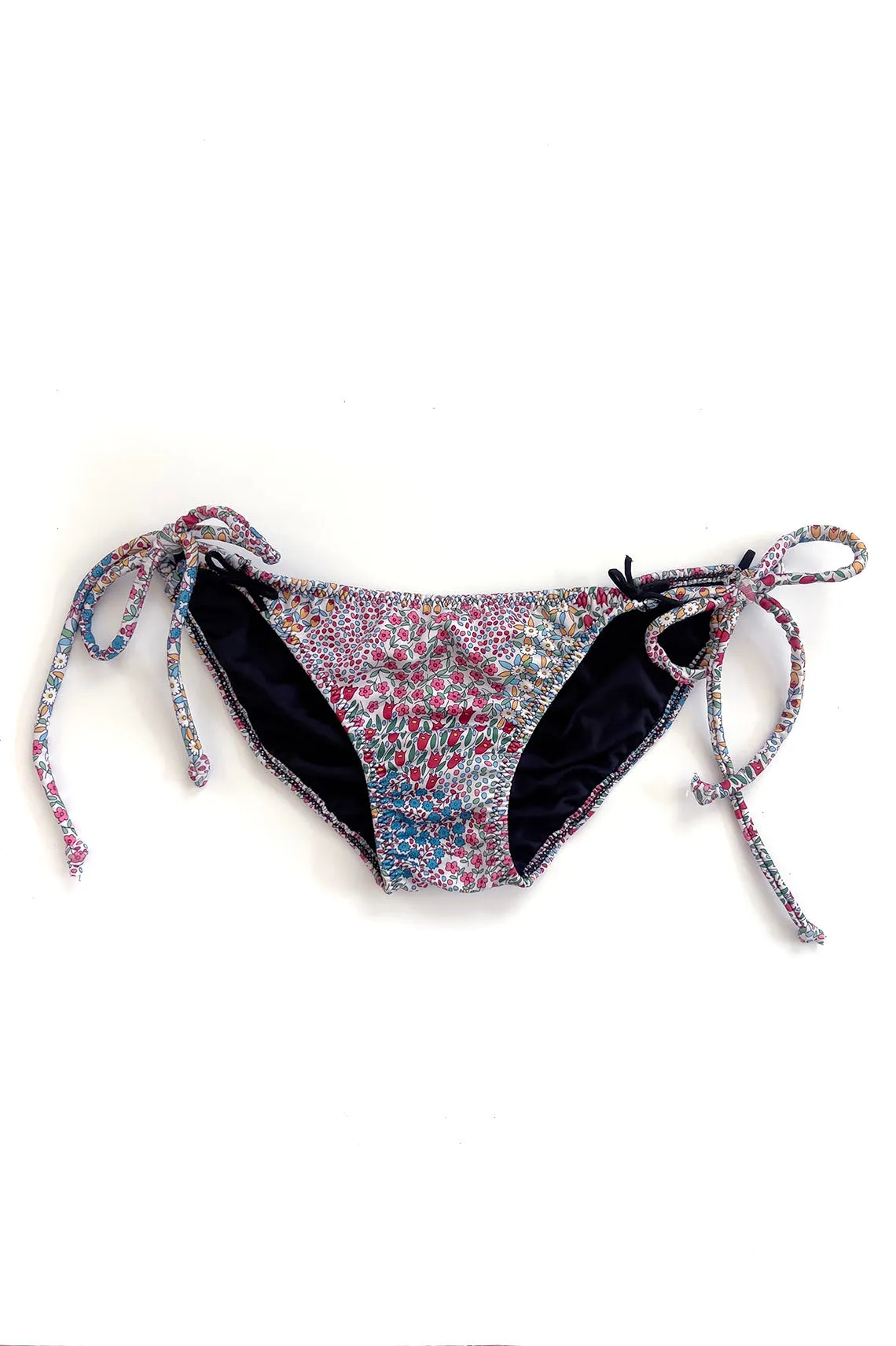 In Heroes We Trust x Clare Bare Eventide String Bikini Bottom in Multicolor Floral