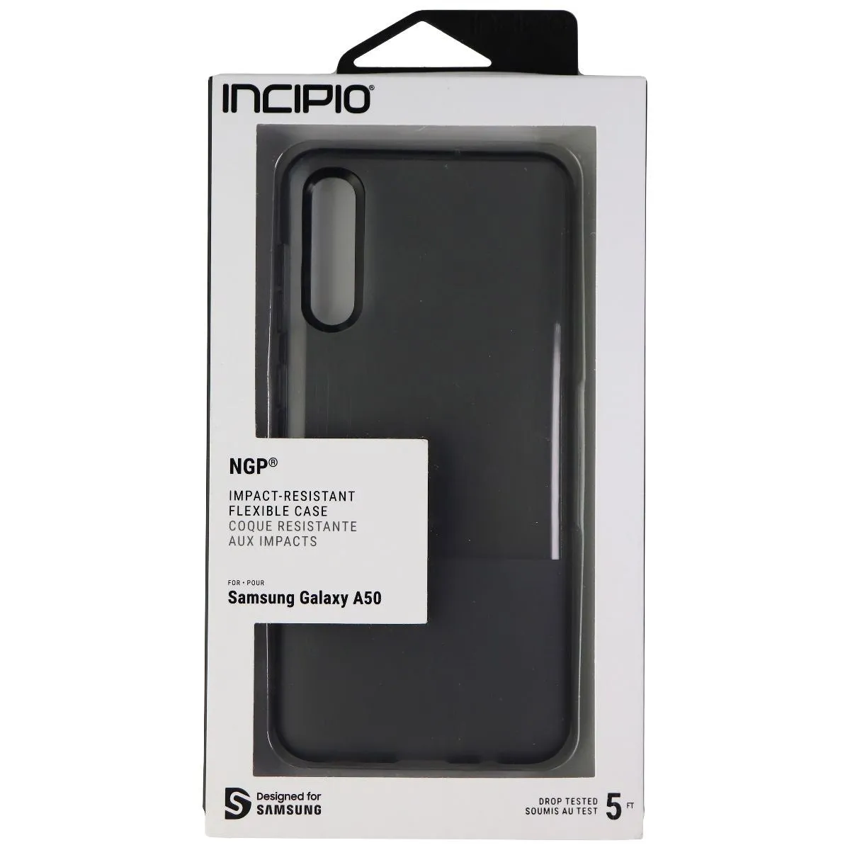 Incipio NGP Series Flexible Gel Case for Samsung Galaxy A50 - Black