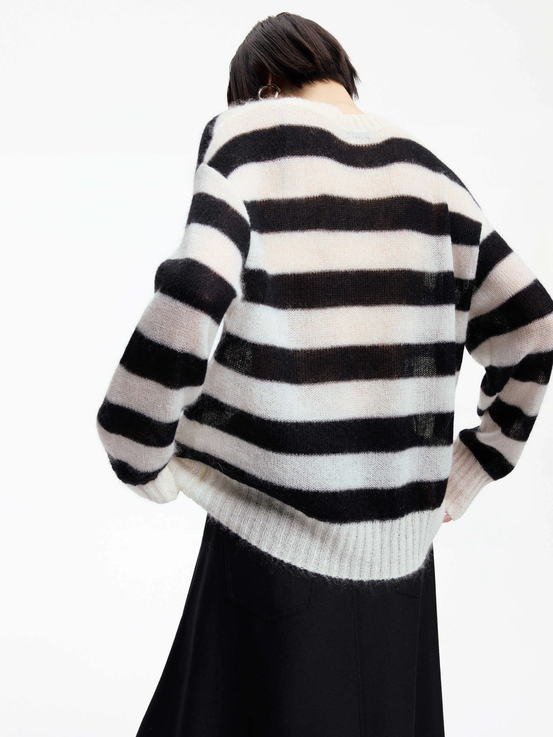 Include Mohair Striped Sweater