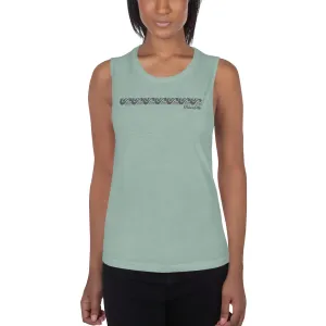 Incoming Tribal Ladies’ Muscle Tank