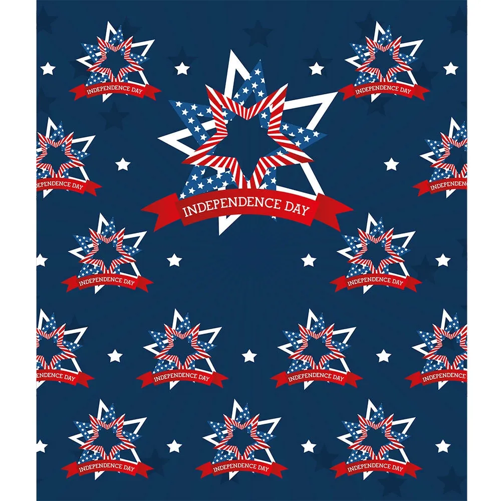 Independence Day Printed Backdrop