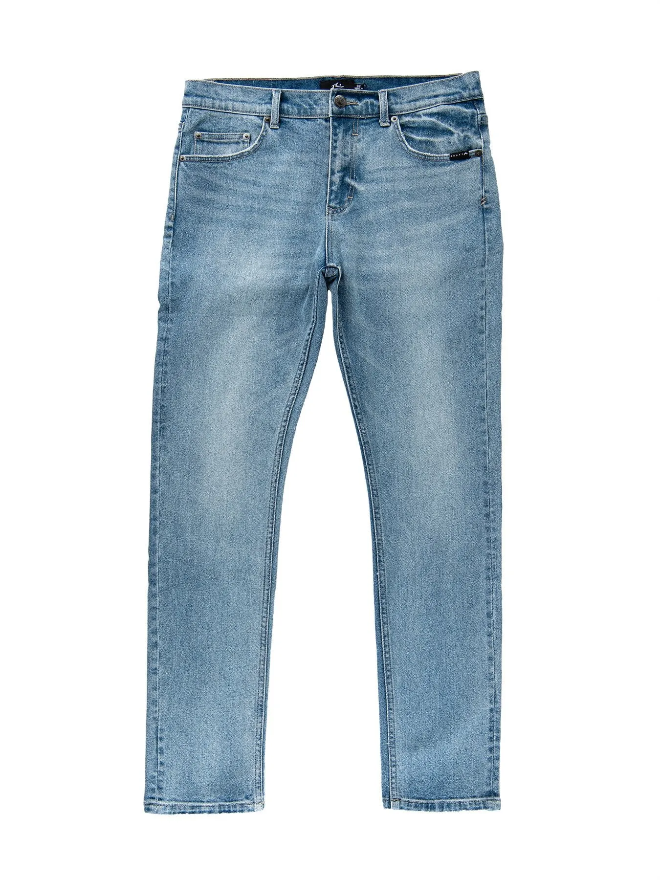 Indi Slim 5 Pocket Jean - Trig Blue