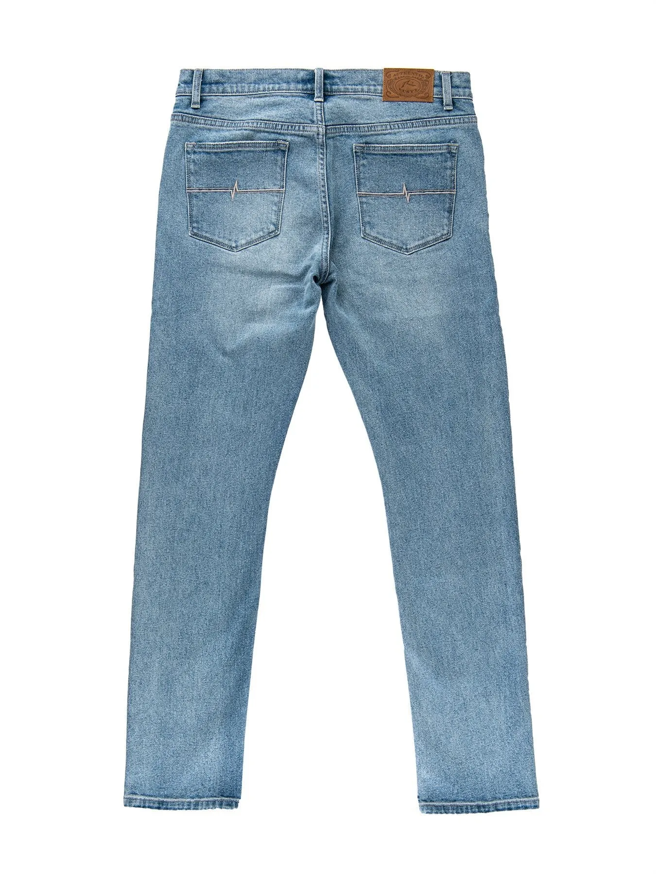 Indi Slim 5 Pocket Jean - Trig Blue