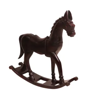 Indian Solid wood carved showpiece horse