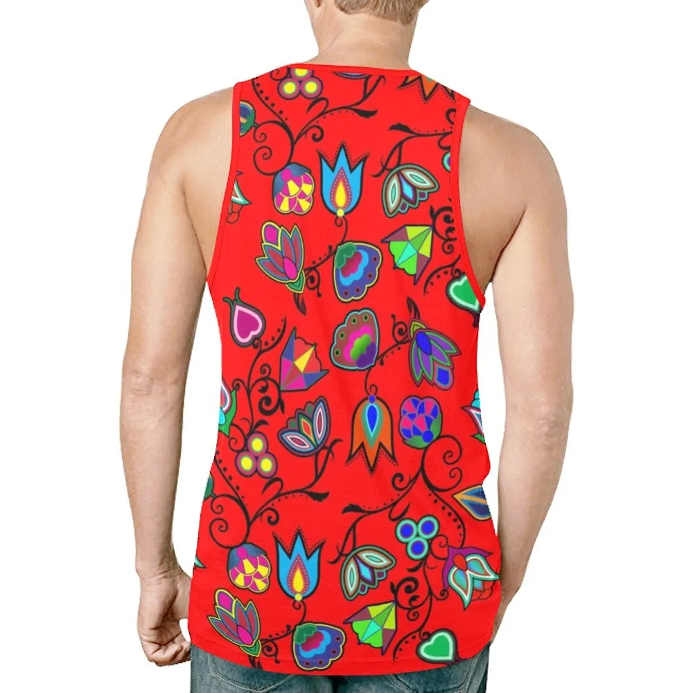 Indigenous Paisley Dahlia Tank Top