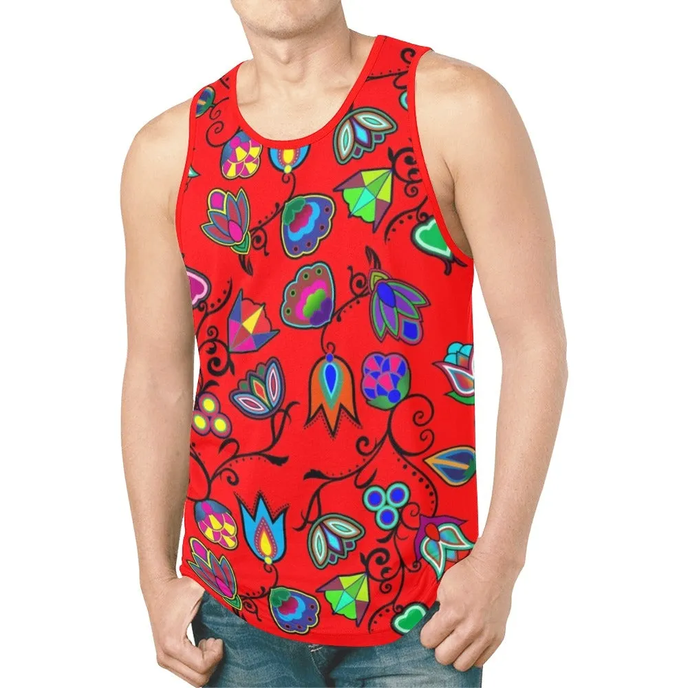 Indigenous Paisley Dahlia Tank Top