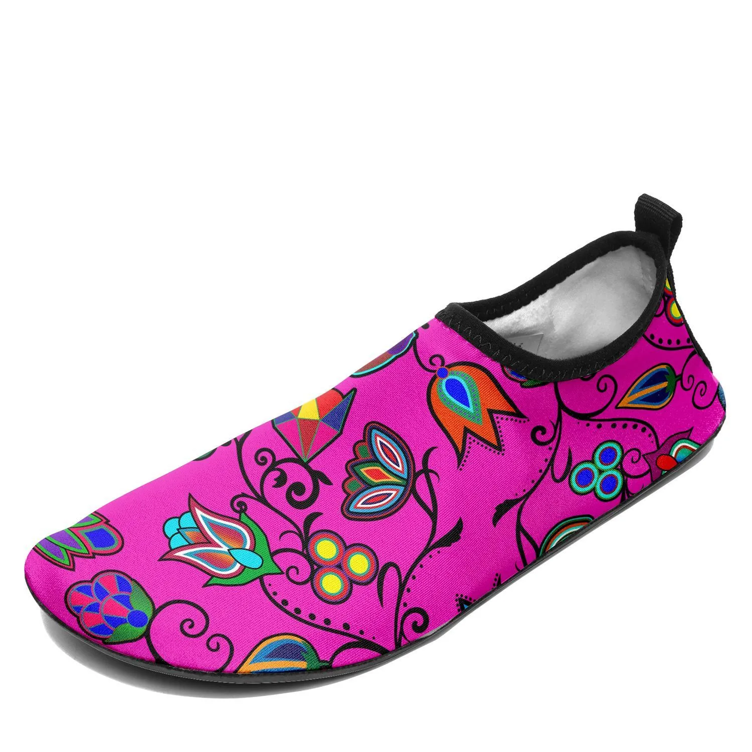 Indigenous Paisley Sockamoccs Kid's Sockamoccs Slip On Shoes