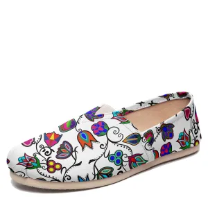 Indigenous Paisley White Slip On