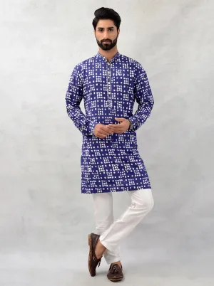 Indigo Blue Kurta Pajama | TULA