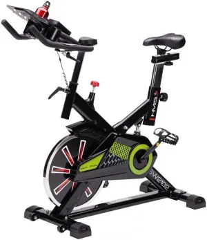 Indoor Cycling Stationary Bike Hms Sw2102 In Black And Lime Green