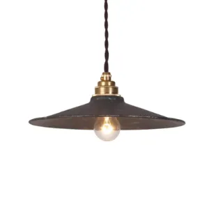 Industrial Metal Pendant Ceiling Lamp: Single-Shade Suspension Lighting for Bistro