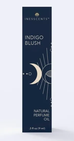 Inesscents Aromatic Botanicals Indigo Blush Natural Perfume .3 oz Roll-on