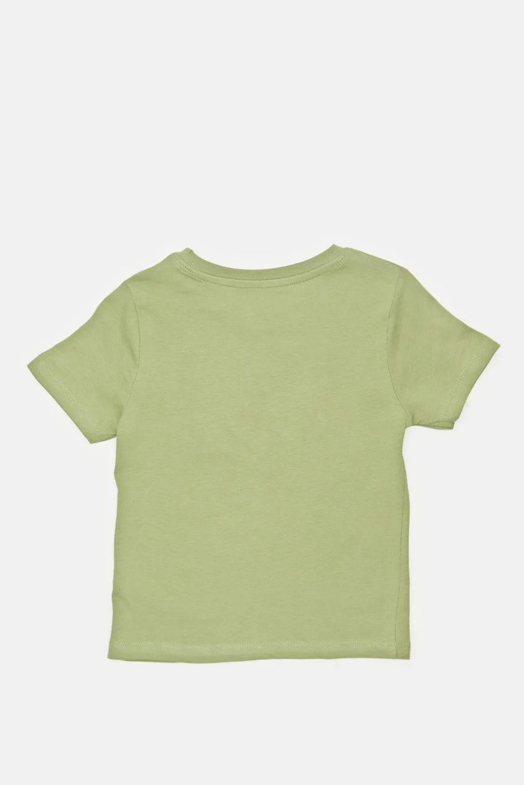 Infant Boys Green Cool Little Dude T-Shirt