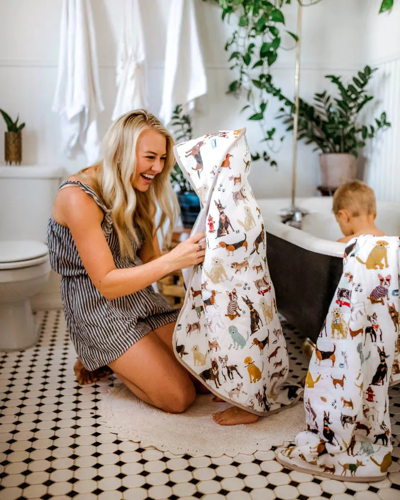 Infant Hooded Towel and Washcloth