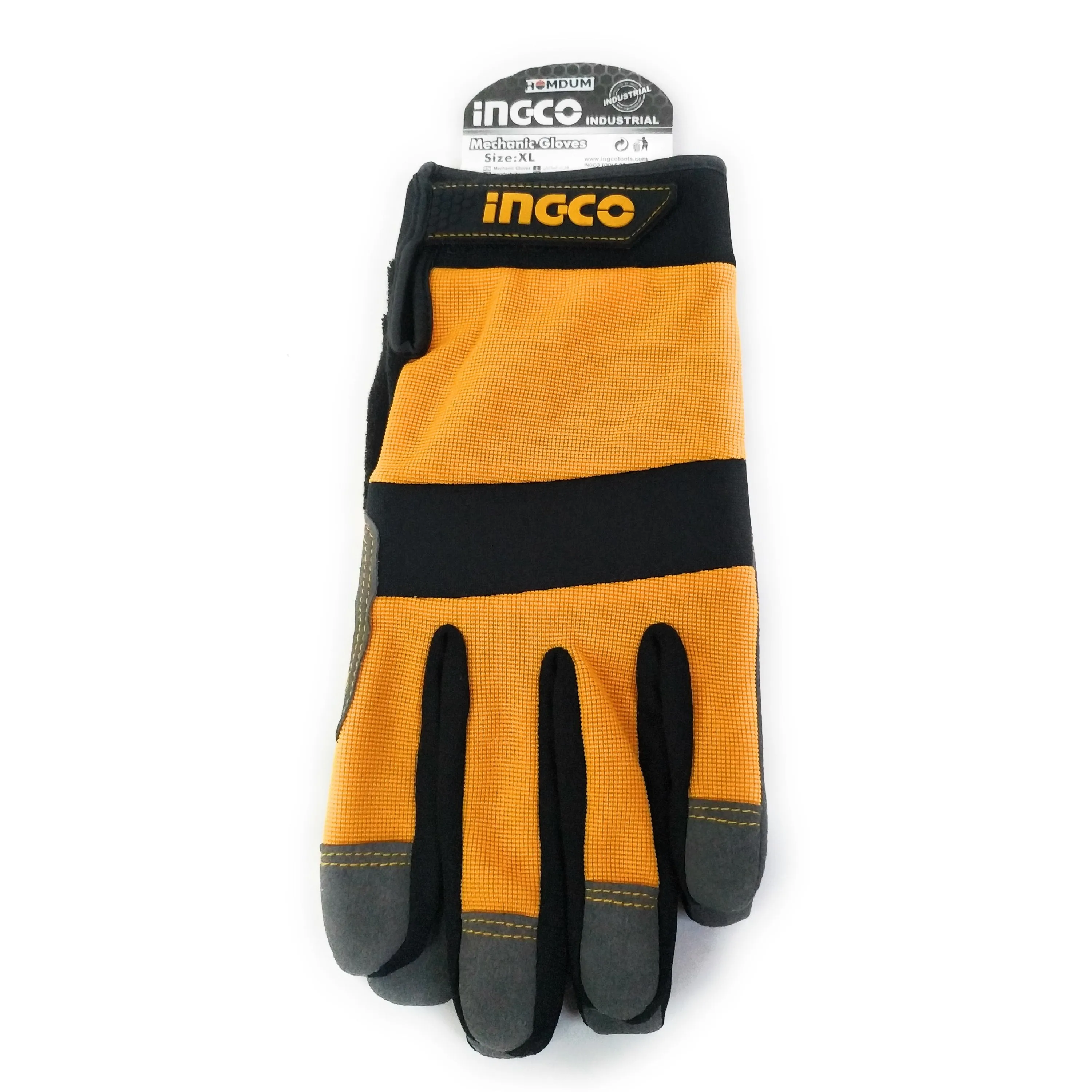 Ingco Microfiber Gloves – Cycling/Bikers/Trekkers/Machinist Gloves – Anti-Slip – Breathable Fiber – High Absorption Level - Puncture Resistant – Multi-Purpose Gloves – Abrasion Resistant