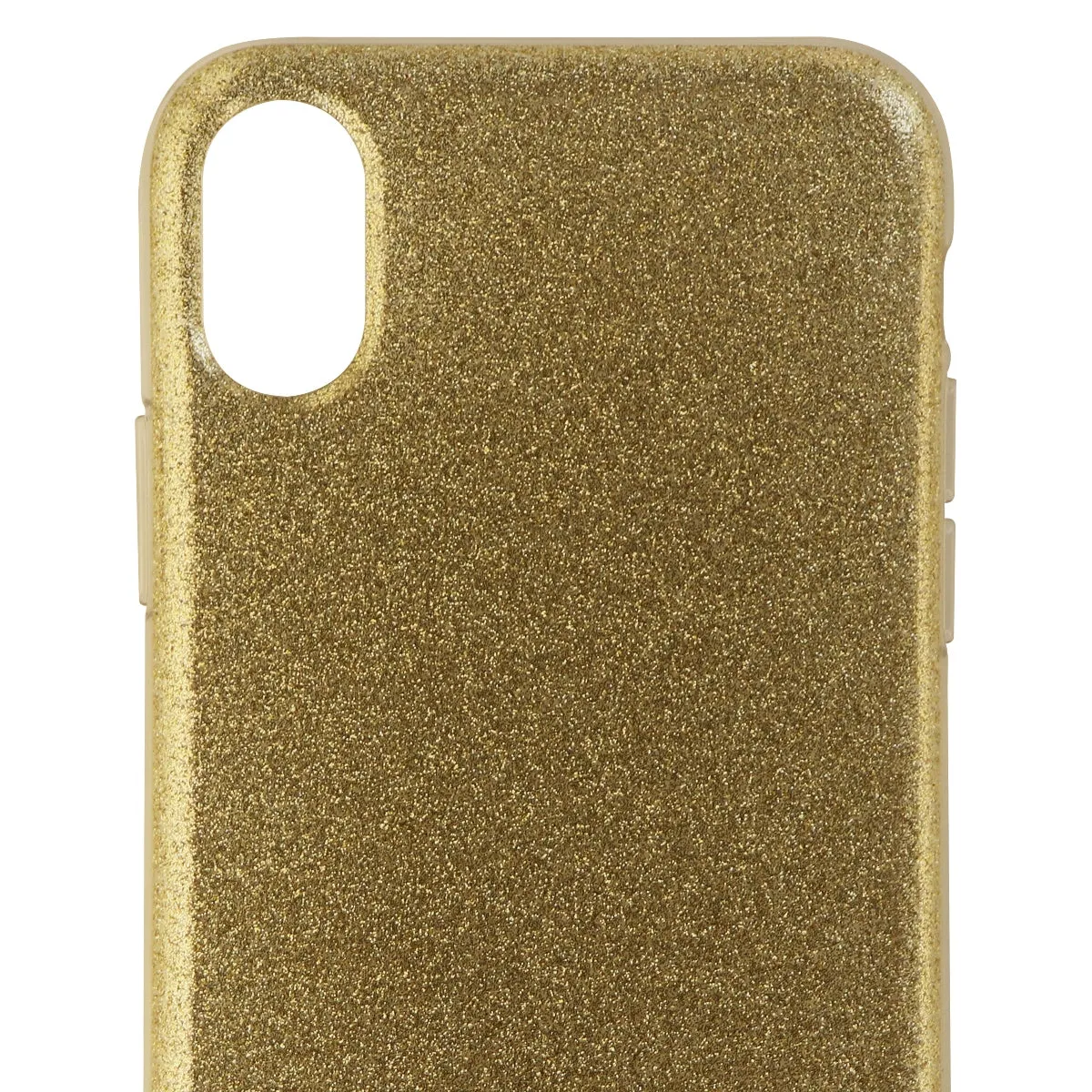 Inicipio Design Series Protective Case Cover for iPhone X 10 - Gold Glitter