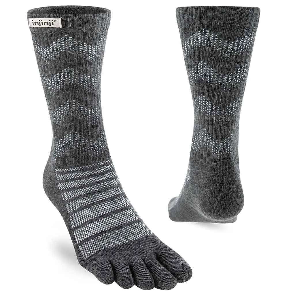 Injinji OUTDOOR Midweight Crew Wool Socks