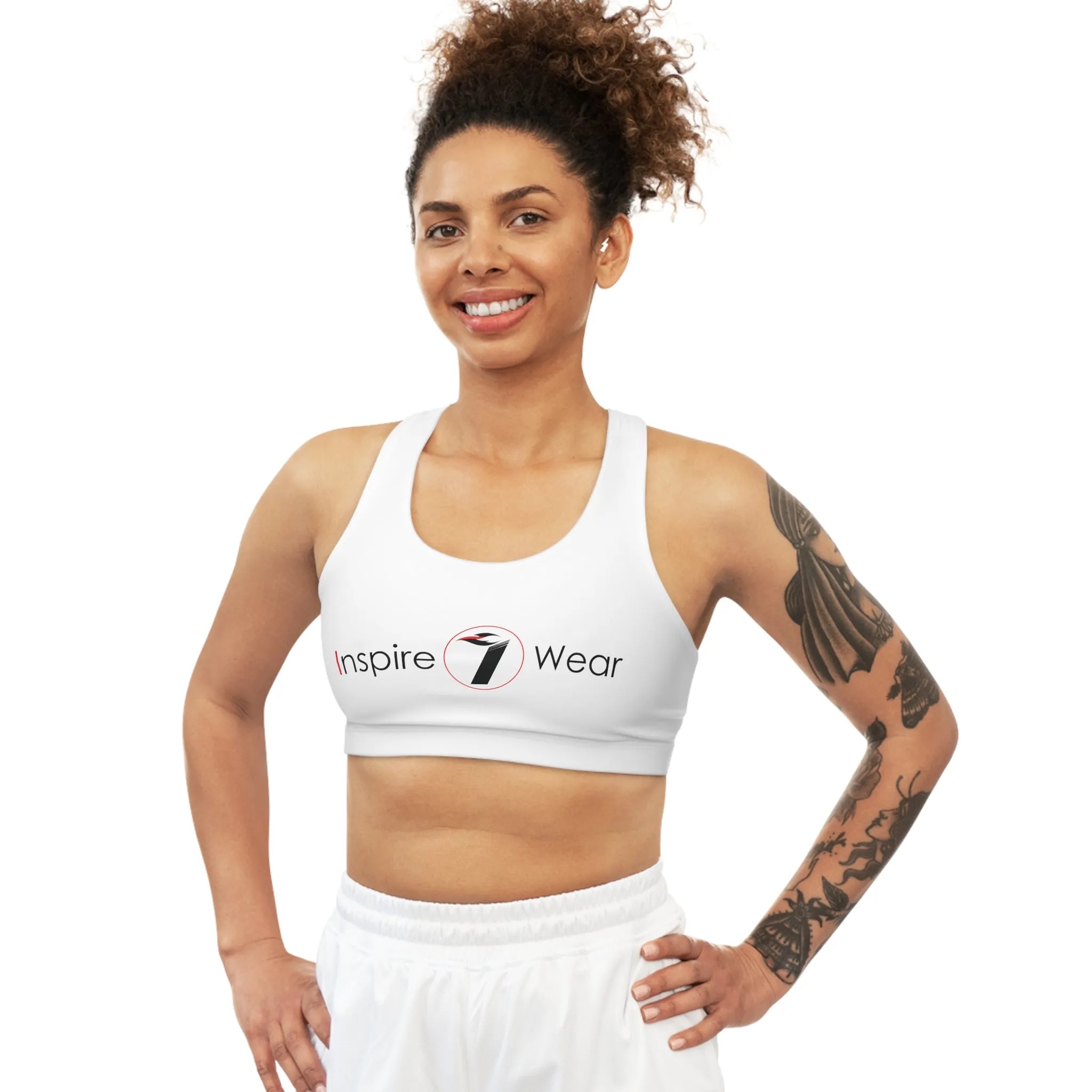 Inspire Wear Seamless Sports Bra (AOP)