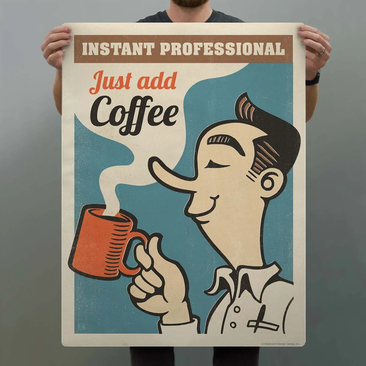 Instant Professional Coffee Decal