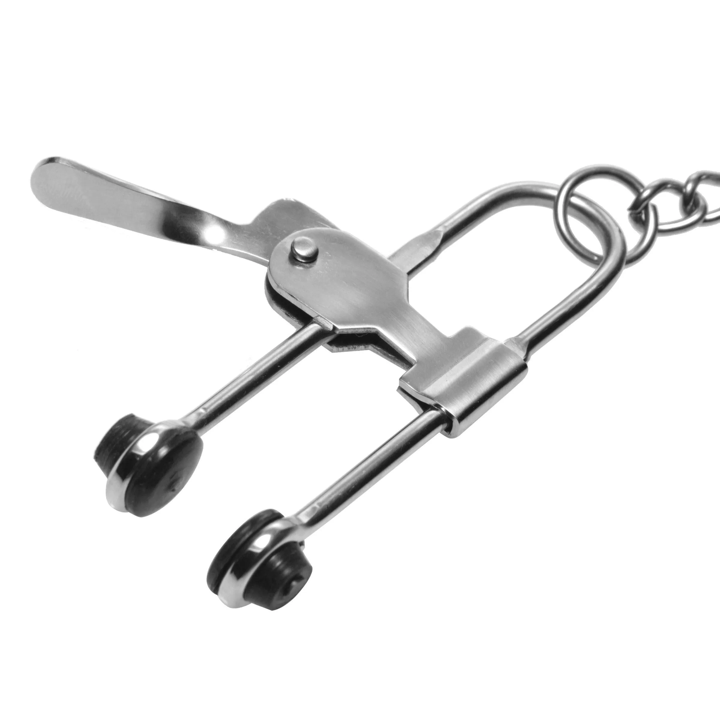 Intensity Nipple Press Clamps with Chain