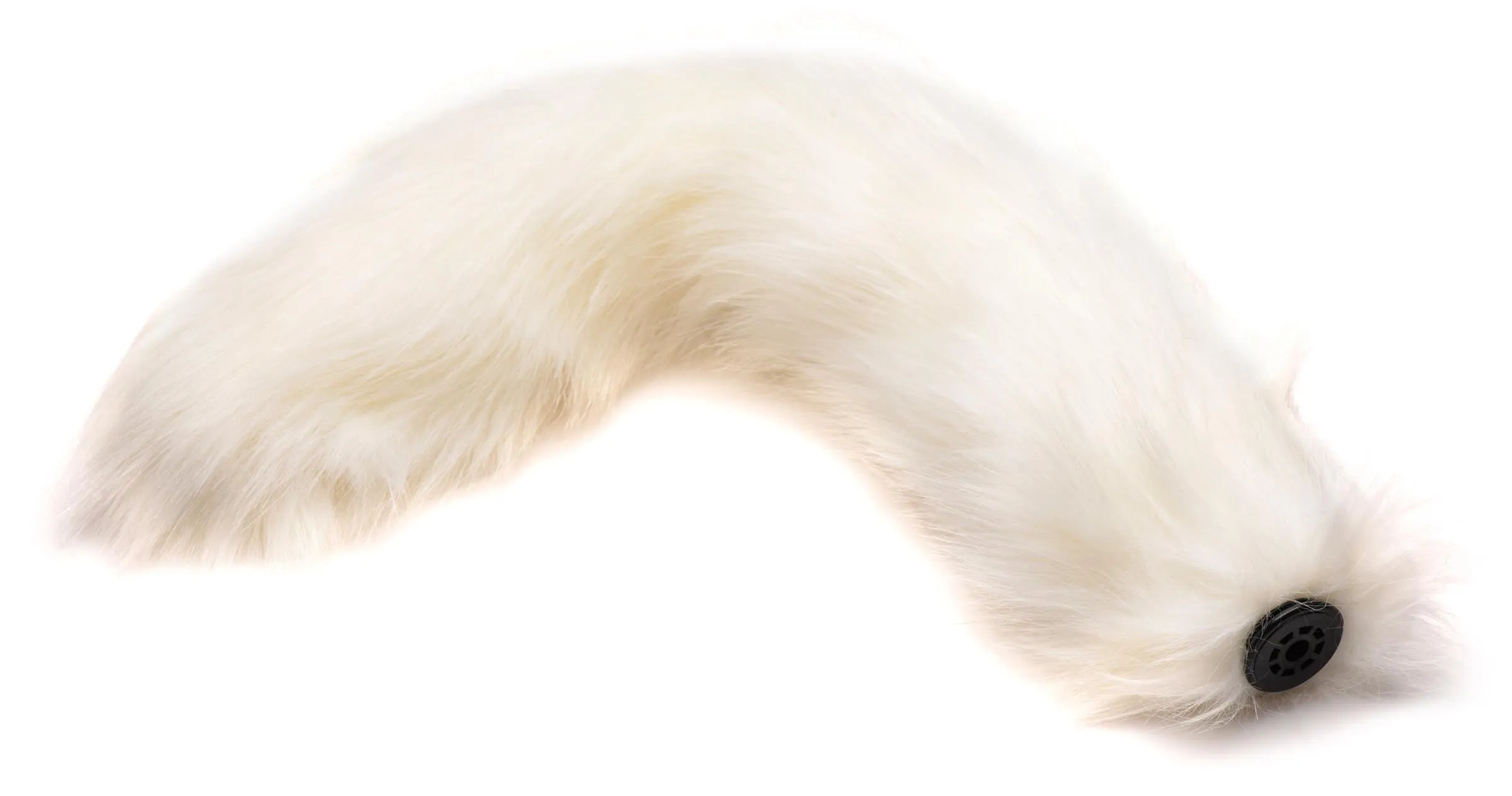 Interchangeable White Fox Tail