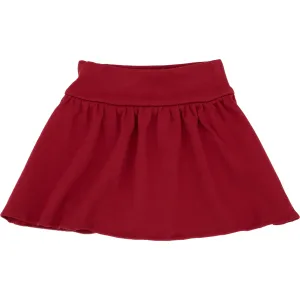 Interlock Skort- Maroon