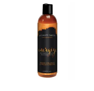 Intimate Earth Massage Oil - Energize (Orange & Ginger)