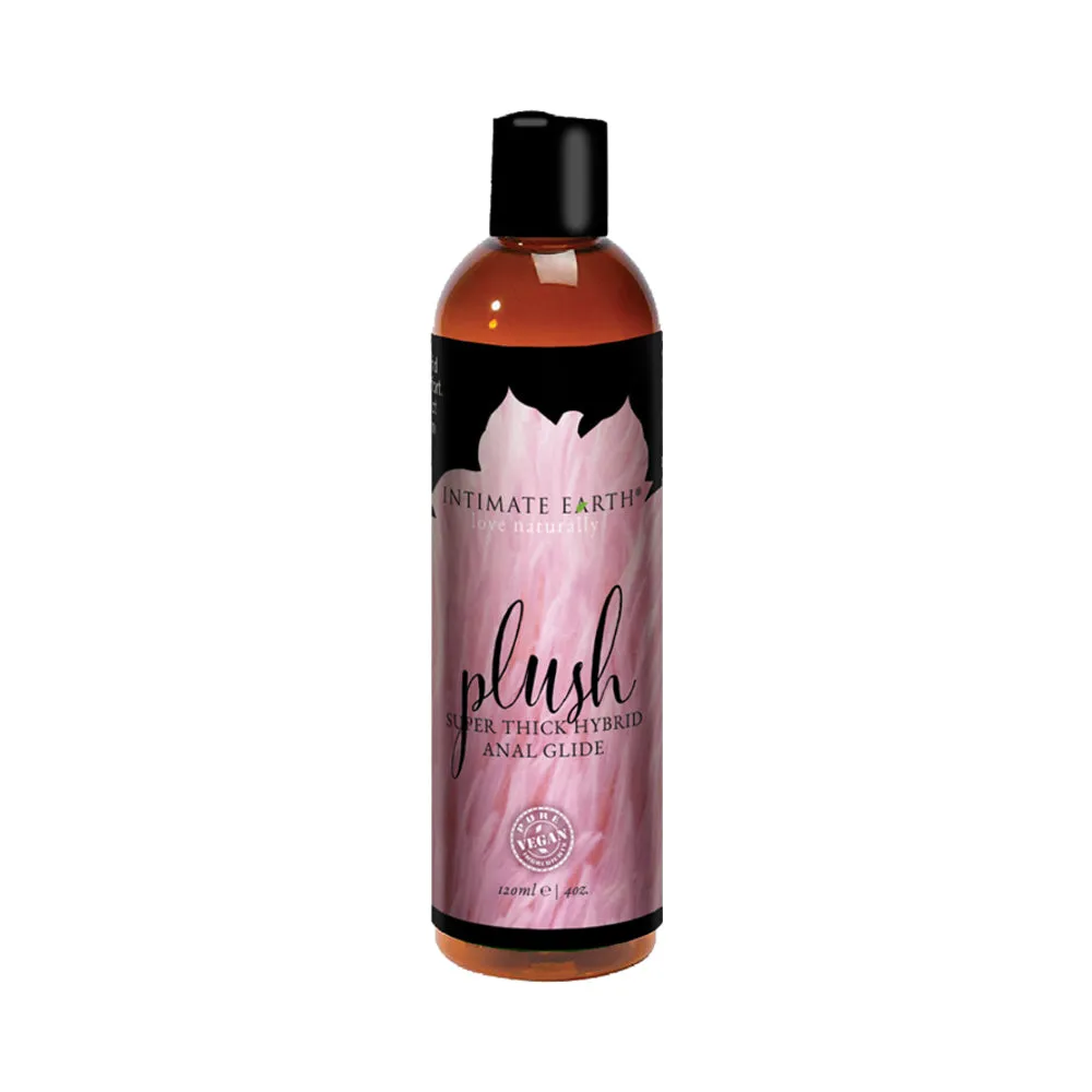 Intimate Earth Plush Super Thick Hybrid Anal Glide 4 oz.