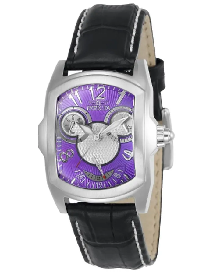 INVICTA Disney Limited Edition Womens Lupah - Stainless- Purple - Strap -Mickey